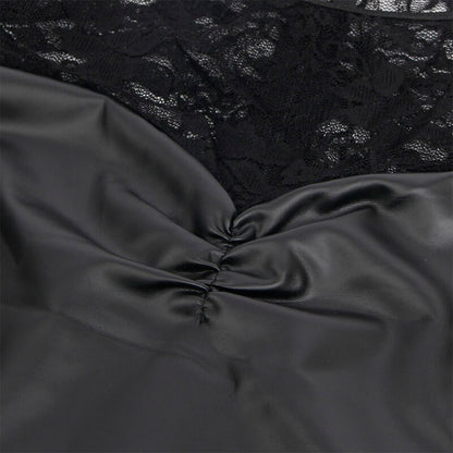 Vestido Con Encaje