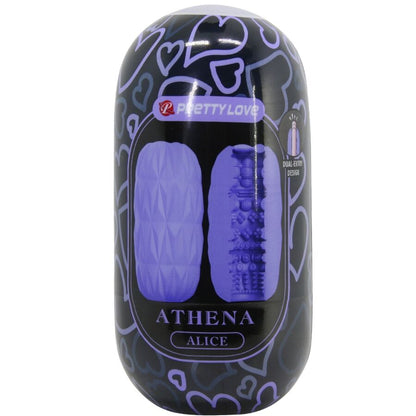 PRETTY LOVE - ATHENA ALICE MASTURBADOR MASCULINO MORADO