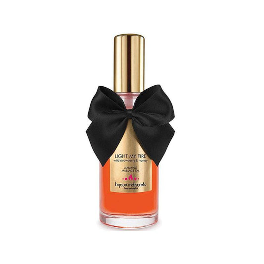 Aceite Masaje Efecto Calor Aroma Fresa