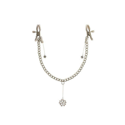 Pinzas Con Cadena Para Pezones Trébol