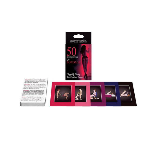 Juego De Cartas 50 Posiciones Bondage