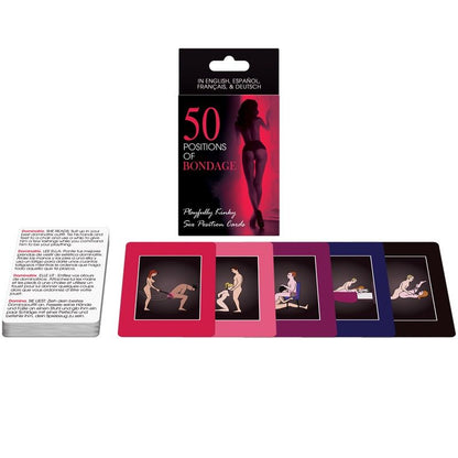 Juego De Cartas 50 Posiciones Bondage