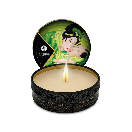 Vela Masaje Te Verde