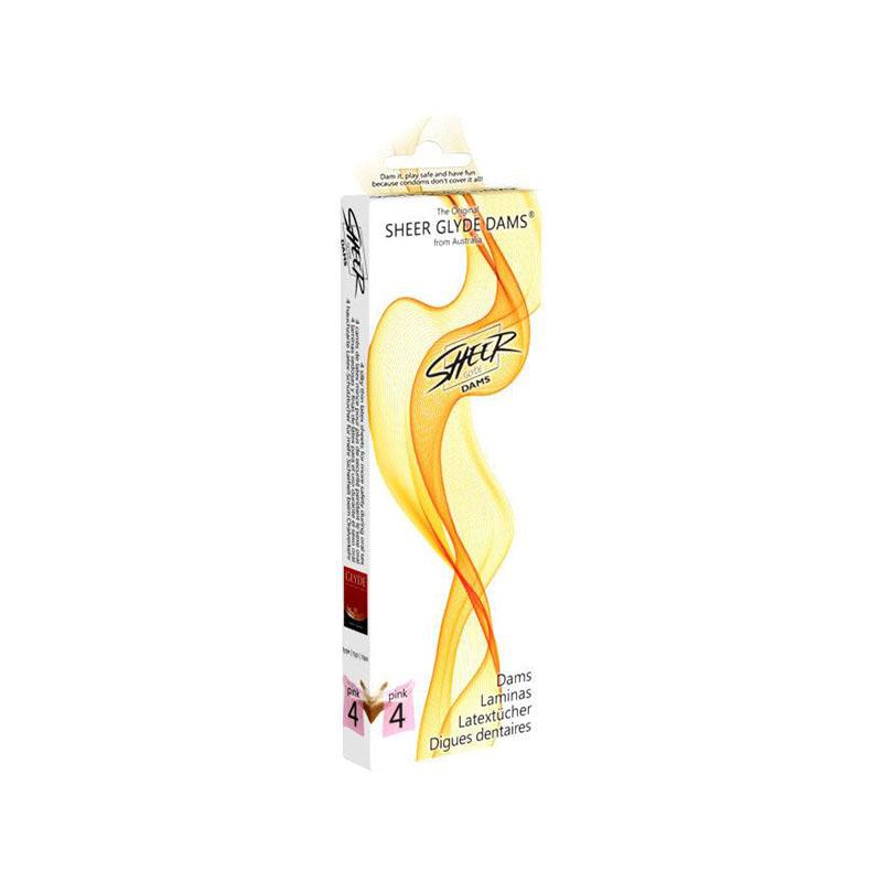 Dams Sheer Glyde Sexo Oral Fresa 4 Uds