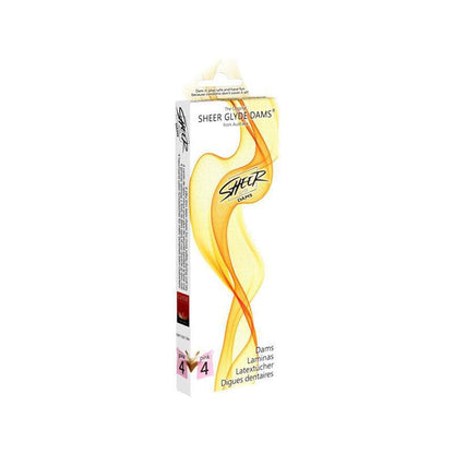 Dams Sheer Glyde Sexo Oral Fresa 4 Uds