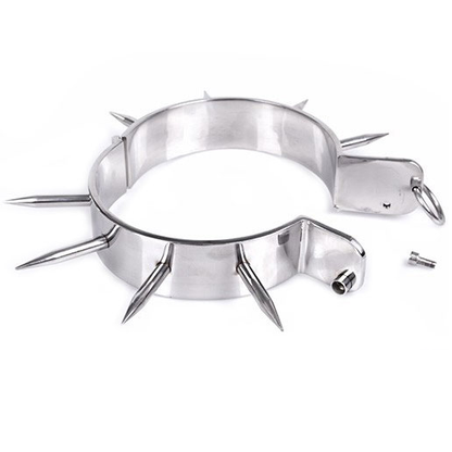 Collar Esclavo Bdsm Con Puntas