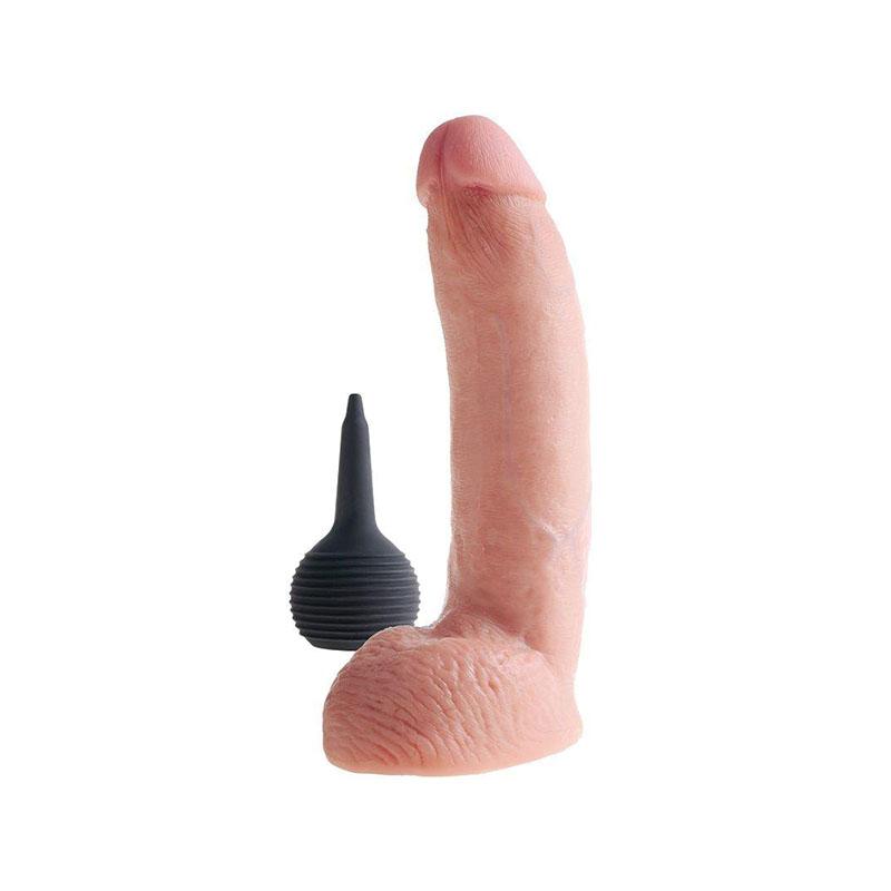 Dildo Realistico Eyaculador King Cock