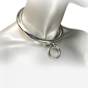 Bdsm Collar Con Argolla 18Cm