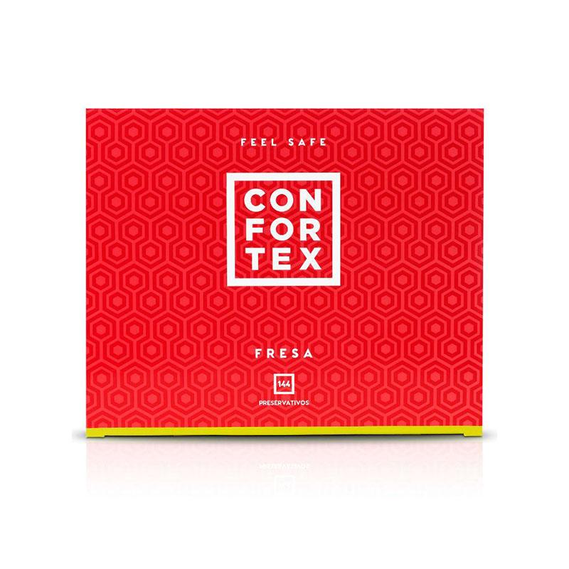 Preservativos Confortex Fresa 144 Uds
