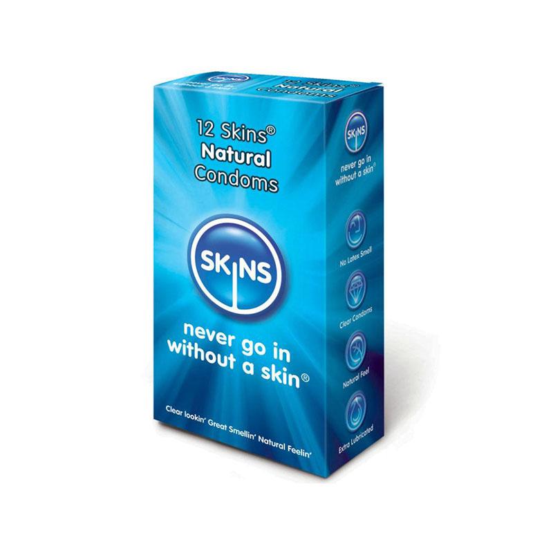 Preservativos Skins Natural Pack 12 Uds