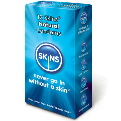 Preservativos Skins Natural Pack 12 Uds