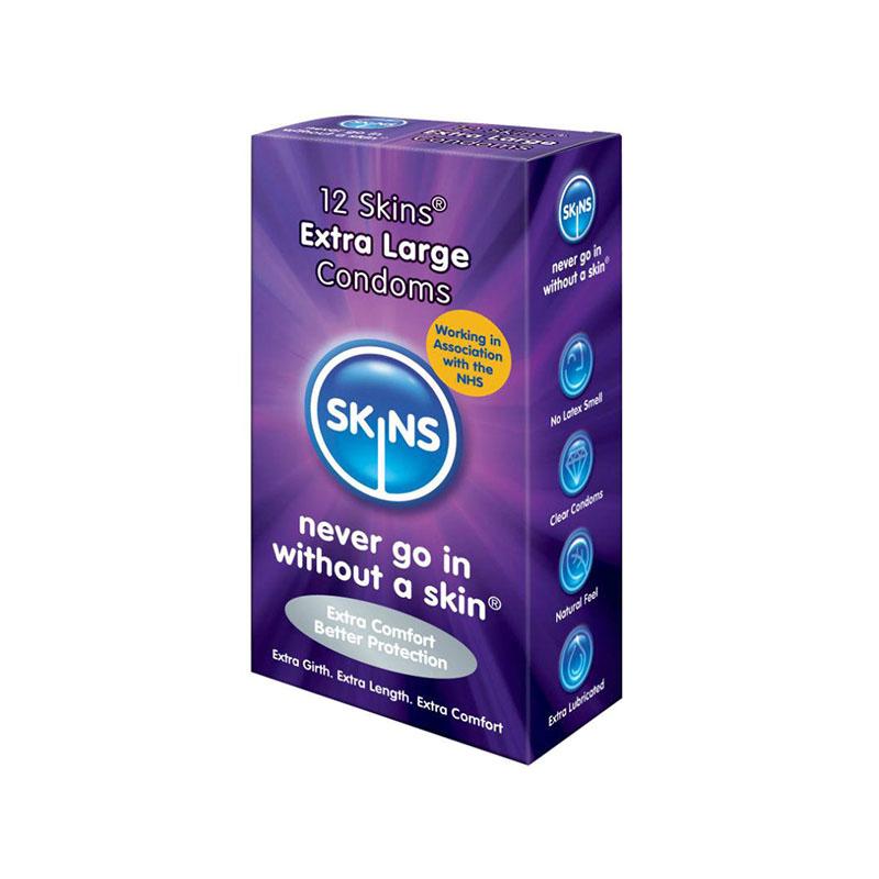 Preservativos Skins XXL 12 Uds