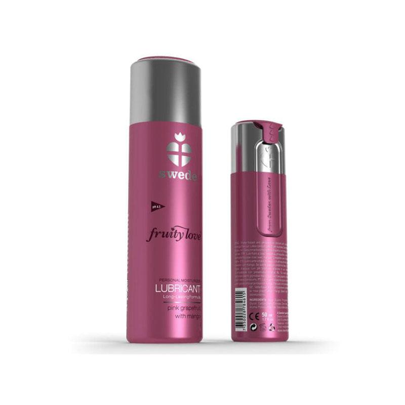 Lubricante Swede Fruity Love Pomelo Rosa Con Mango 100 ML