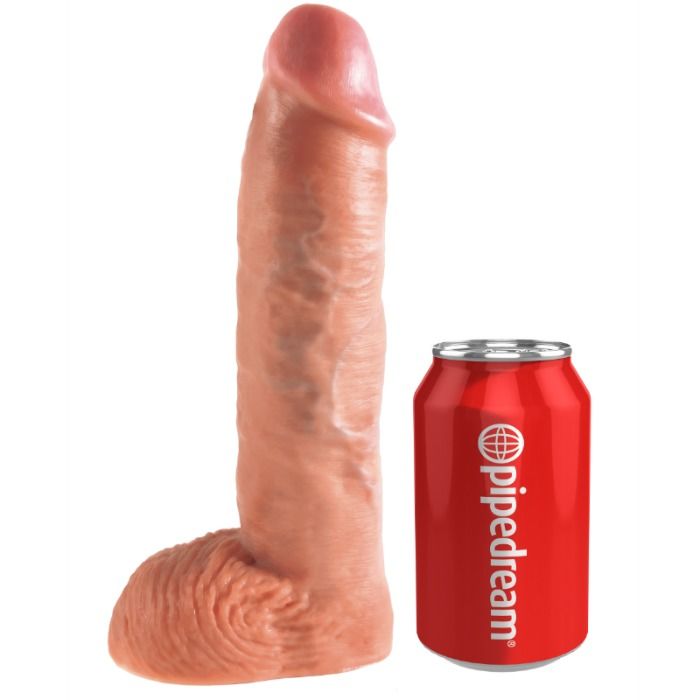 Strap-On Con Dildo Hueco 25.5 Cm Y Tirantes Color Carne