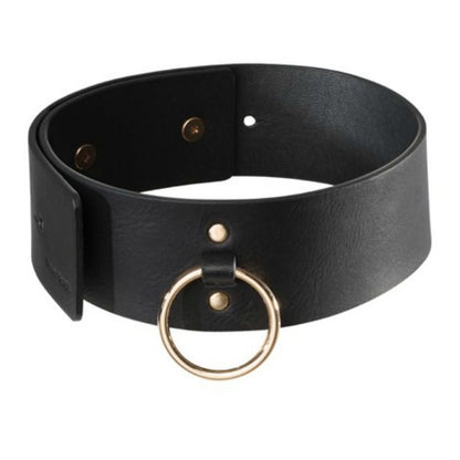 Collar Con Correa Negro