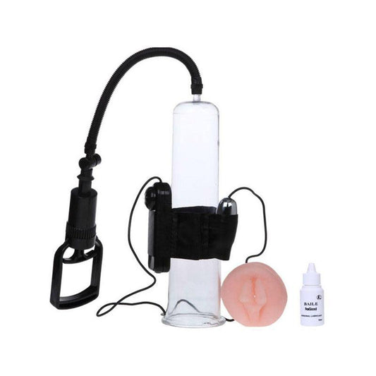 Bomba De Ereccion Con Tirador De Dedo Y Vibración