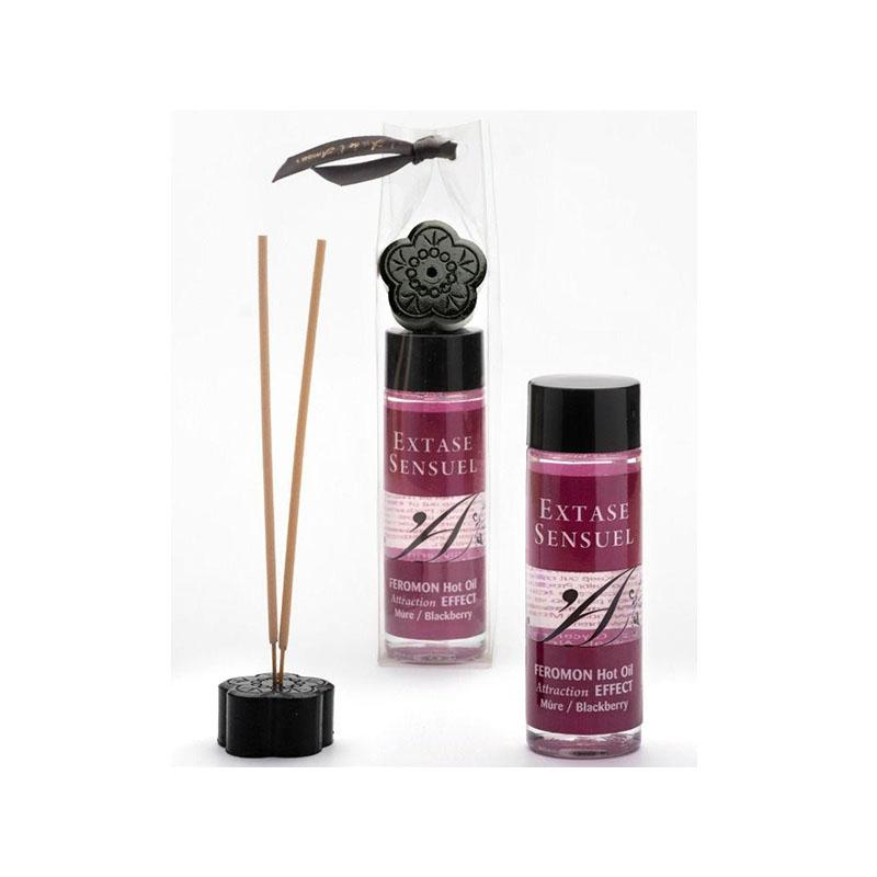 Aceite Masaje Efecto Calor Con Feromonas Mora 100 ML