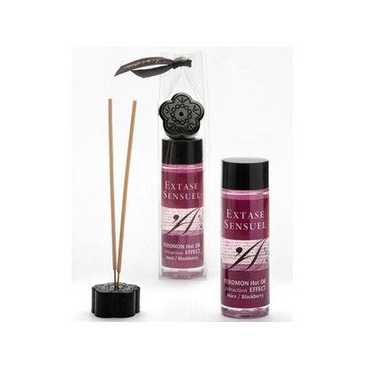 Aceite Masaje Efecto Calor Con Feromonas Mora 100 ML