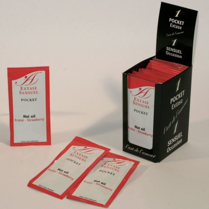 Aceite Extase Sensual Fresa 10 ML