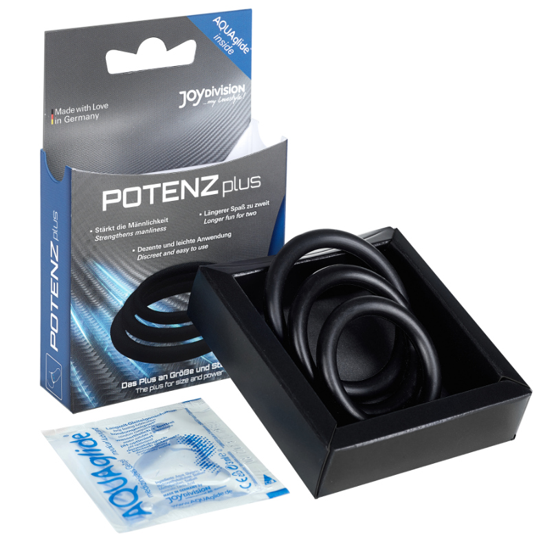 Pack 3 Rings Potenzplus