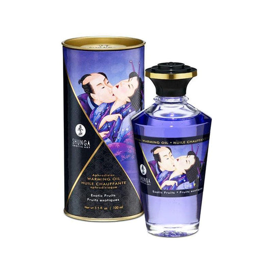 Aceite Masaje Efecto Calor Sabor Frutas Exoticas 100 ML