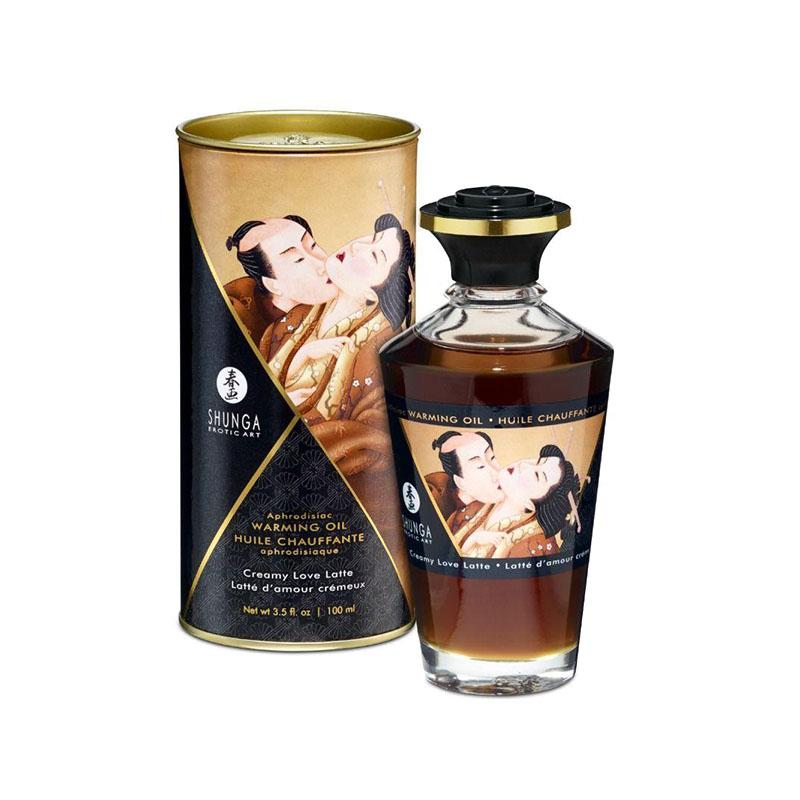 Aceite Masaje Efecto Calor Sabor Cafe 100 ML