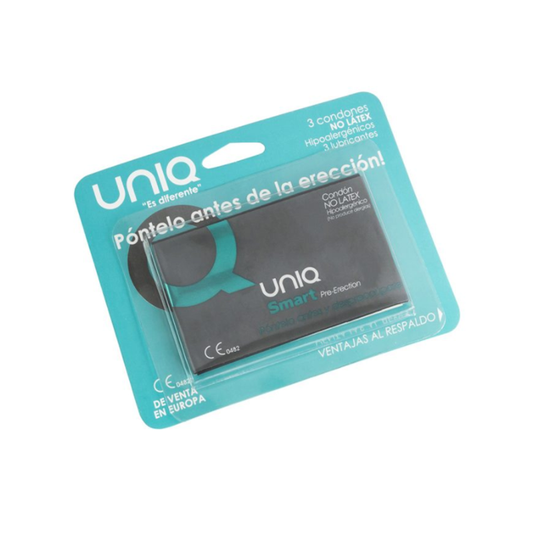 Preservativos Uniq Smart Sin Latex 3 Uds
