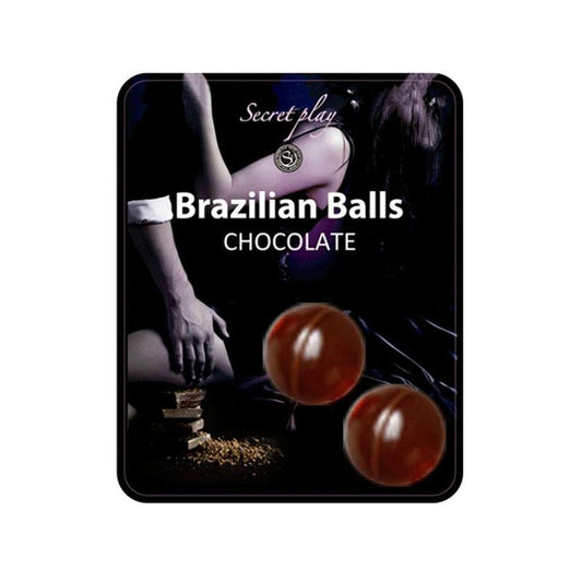 Lubricante Brazilian Balls Chocolate 2 Uds