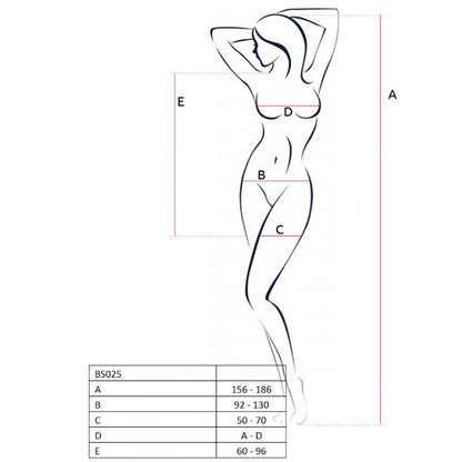 Bodystocking Mangas Rejilla