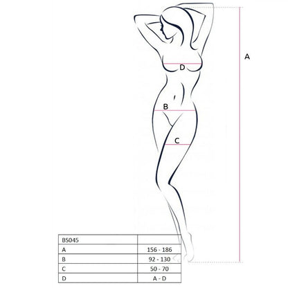 Bodystocking Con Abertura
