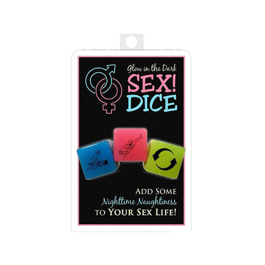 Juego Dados Sexuales Brillan En La Oscuridad