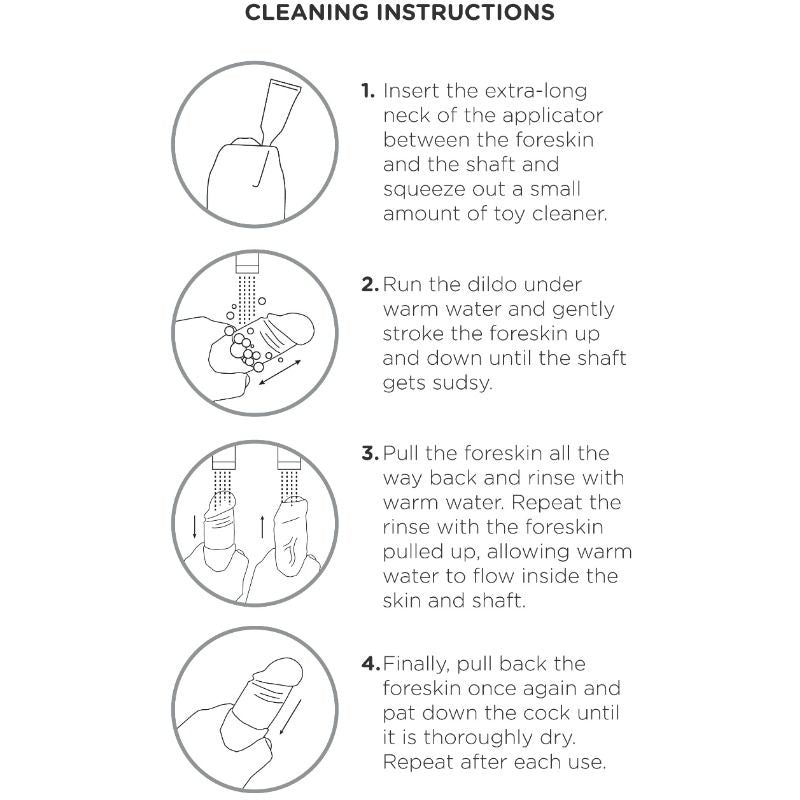 Dildo Realistico Uncut