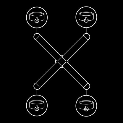 Unión Esposas Cuero Vegano