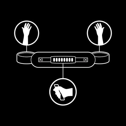 Esposas Con Tirador Con Forro De Nopreno