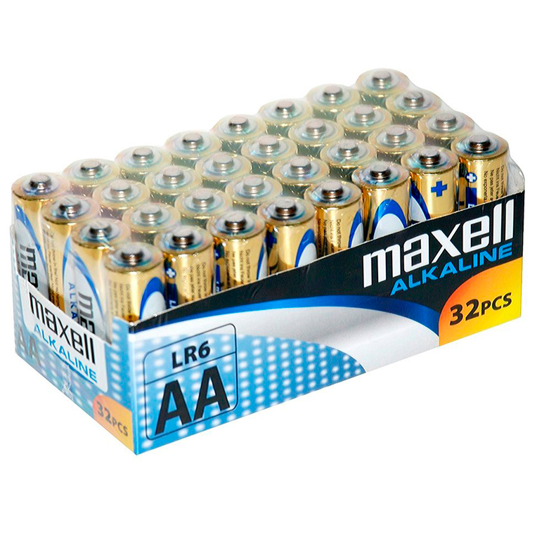 Pila Alcalina AA LR6 - Pack 32Uds