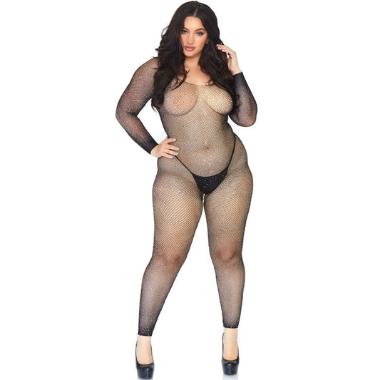 Bodystocking Red Con Brillantes