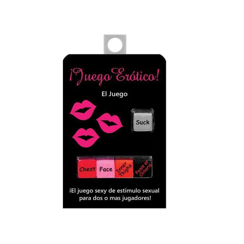 Juego 5 Dados Eróticos