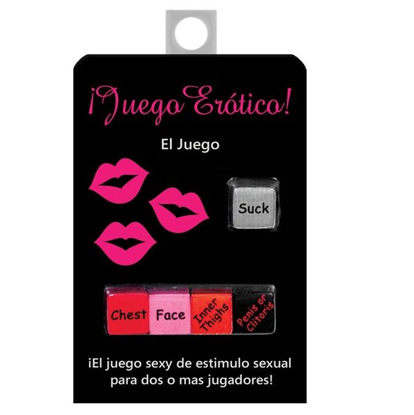 Juego 5 Dados Eróticos