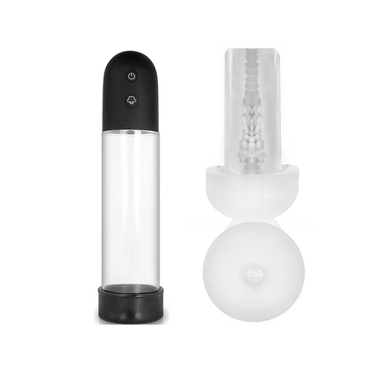 Bomba Erección Rx11 Automática Con Masturbador