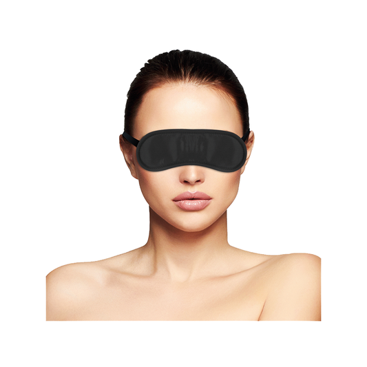 Máscara Antifaz Negro Recto