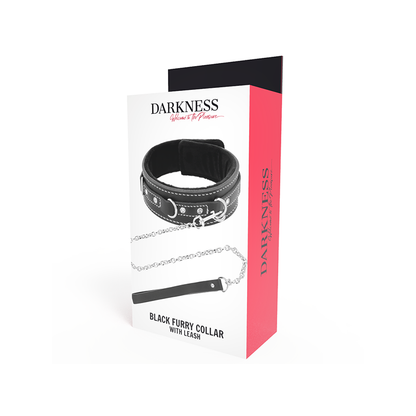 Collar Leather Con Correa Alta Calidad