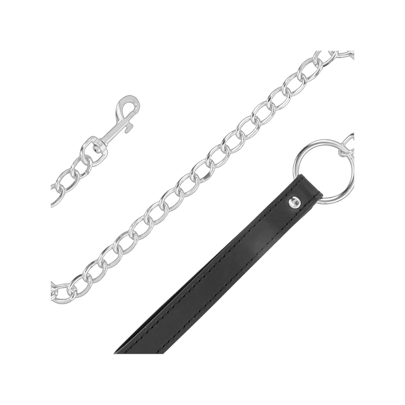 Collar Con Cadena Soft Leather