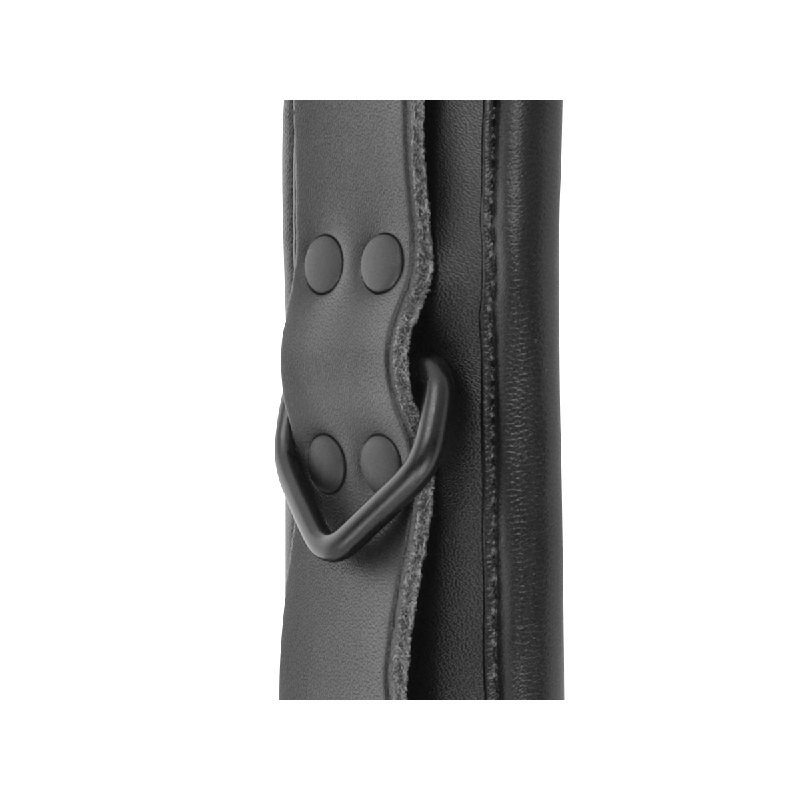 Esposas Ajustables Tobillos Leather Negro