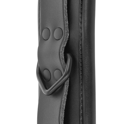 Esposas Ajustables Tobillos Leather Negro