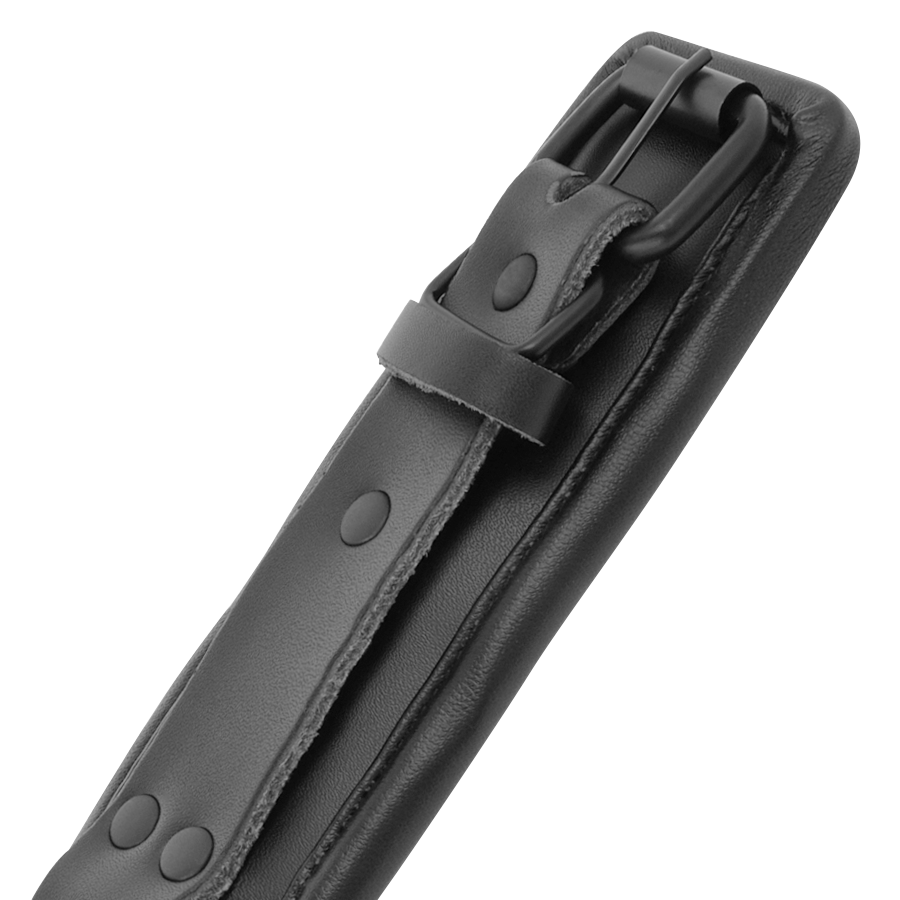 Esposas Ajustables Tobillos Leather Negro