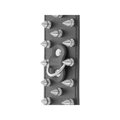 Skulls And Bones Esposas Con Pinchos Negro