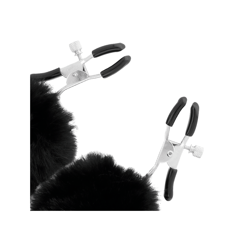 Pinzas Para Pezones Con Pompones 1