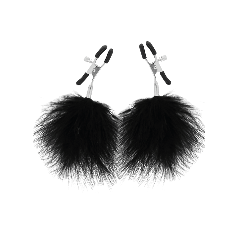 Pinzas Para Pezones Con Pompones 2