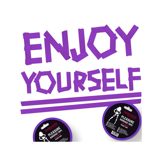 Cinta Para Bondage Lila Adhesiva 15M