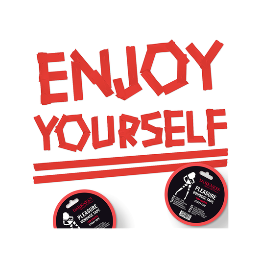 Cinta Para Bondage Rojo Adhesiva 15M